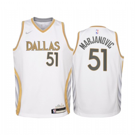 Dallas Mavericks Boban Marjanovic 51 2020-21 City Edition Miesten Pelipaidat Swingman